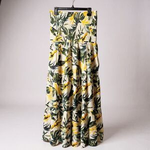 Charlie Paige Strapless Gauze Sundress Size Large Stretchy Boho Beach Dress